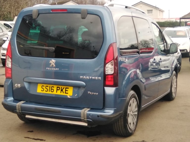 2016 Peugeot Partner 1.6 Wheelchair Adapted Vehicle1l 5d AUTO 100 BHP MPV Diesel Automatic