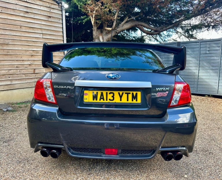 2013 Subaru WRX STI 2.5T Type UK Saloon 4dr Petrol Manual 4WD Euro 5 (300 ps) Saloon Petrol Manual