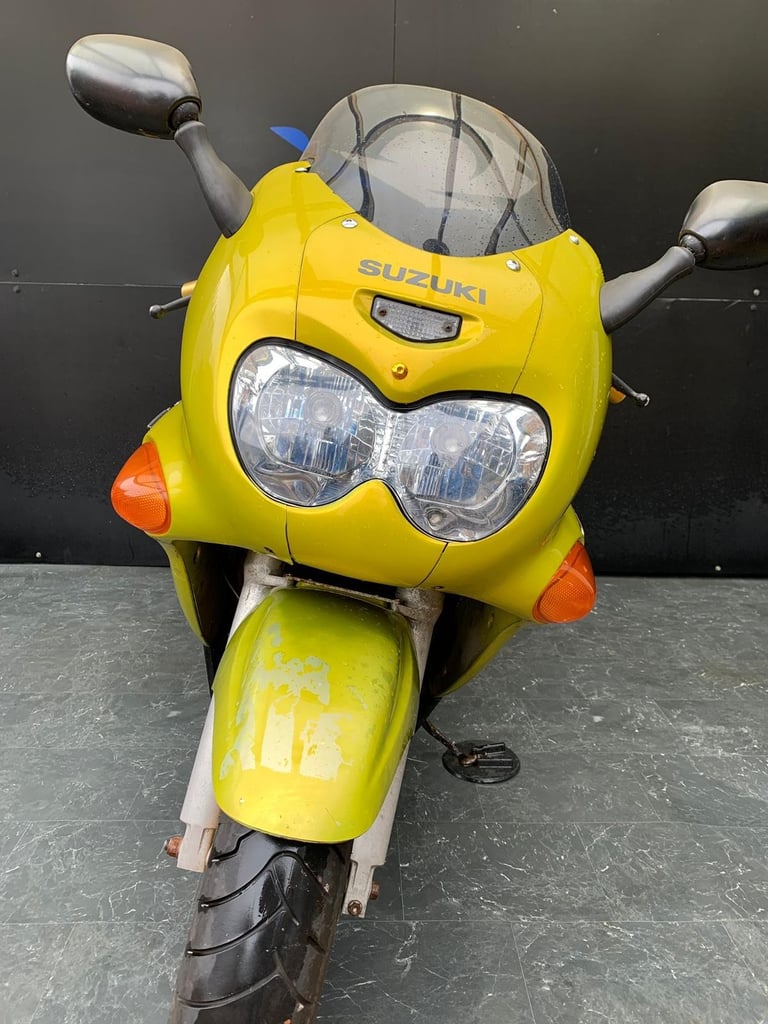 SUZUKI GSX 600F RUNNING PROJECT BIKE HPI CLEAR