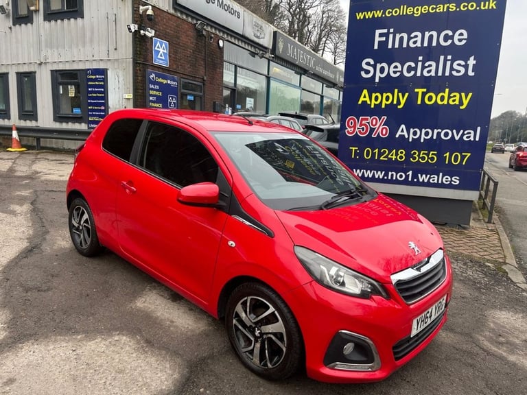 2014 Peugeot 108 2014/64 1.2 VTi PureTech Allure Hatchback 3dr Petrol Manual Euro 5 (82 ps), Hatc...