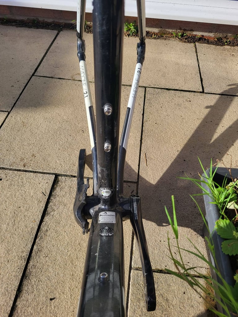 Trek Madone Two Series 2.1 58cm 700c Wheel Frameset Grey Black Road Bike Frame