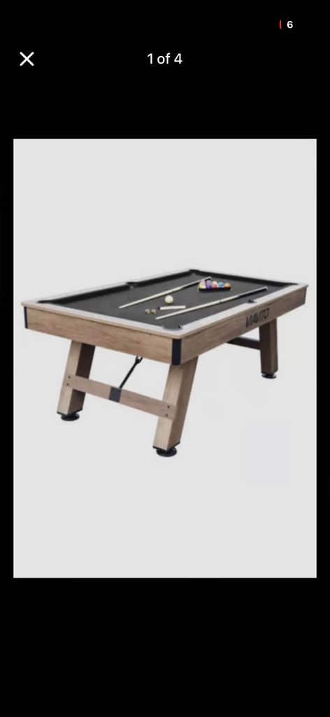 7ft pool table 