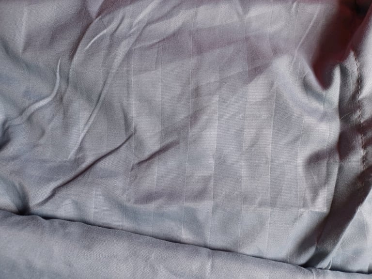 Sea foam blue double duvet