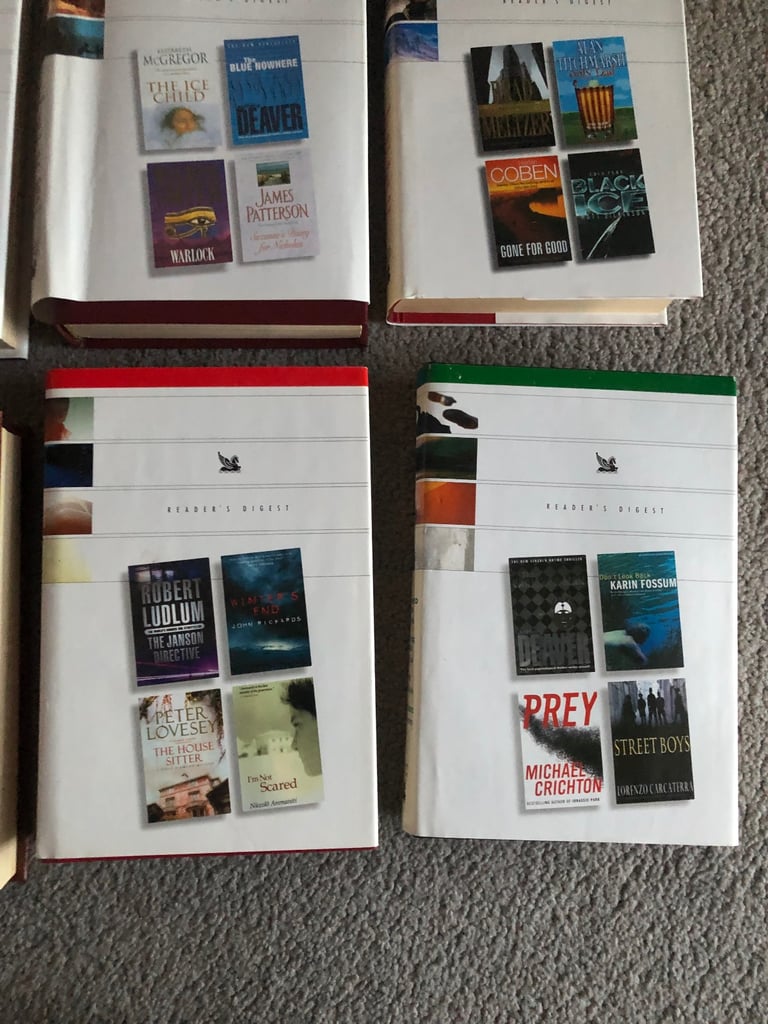 Reader’s Digest Condensed 4 in 1 Books (Vintage)
