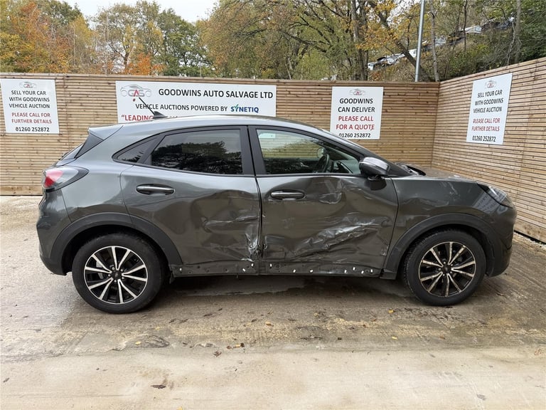 2024 FORD PUMA TITANIUM 1.0T HYBRID ACCIDENT DAMAGED REPAIRABLE SALVAGE 