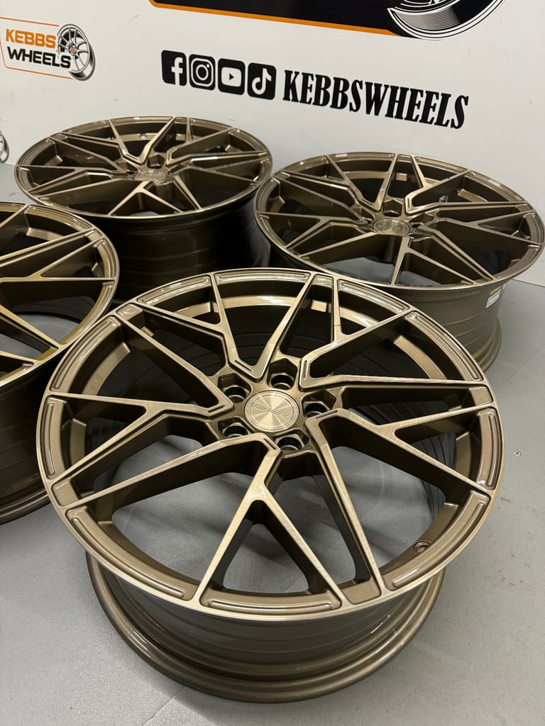  19" AUDI RIVIERA RF106 ALLOY WHEELS A4 A3 A6 A7 A8 S4 S3 S6 RS4 RS3 MK2 TT MK3 TT Q3 Q5