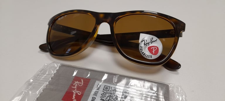 RayBan Polarized RB4184 Havana 54mm sunglasses