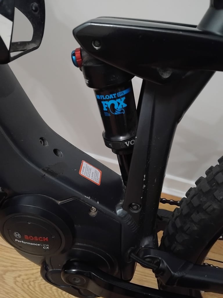 Cube full suspension electric bike 