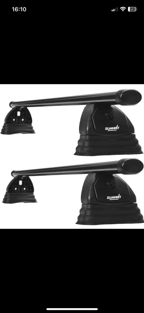 Summit Roof Bars fits Hyundai i20 GB 2015-2020 Hatch 5D w Fixed Point