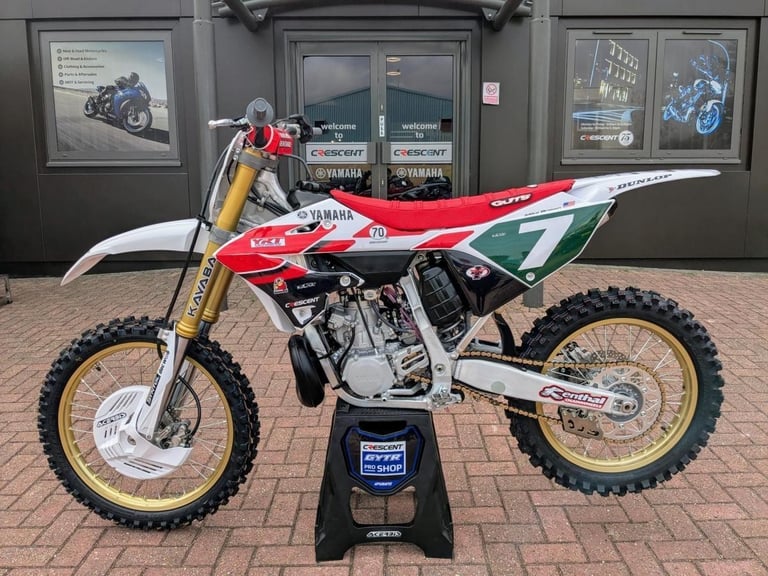 YAMAHA YZ 250 2 STROKE - 70TH ANNIVERSARY DOC WOB VMXDN REPLICA - MIKE BROWN