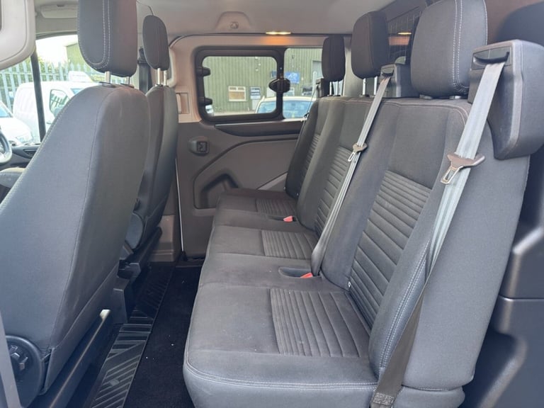 2022 Ford Transit Custom 2.0 EcoBlue 130ps Low Roof D/Cab Limited Van PANEL VAN DIESEL Manual