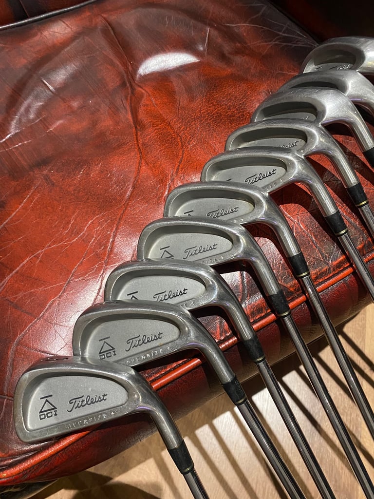 Titleist Irons, DCI, New grips 