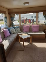 3 bed pet friendly caravan for hire at Seton Sands with Free WiFi and Netflix