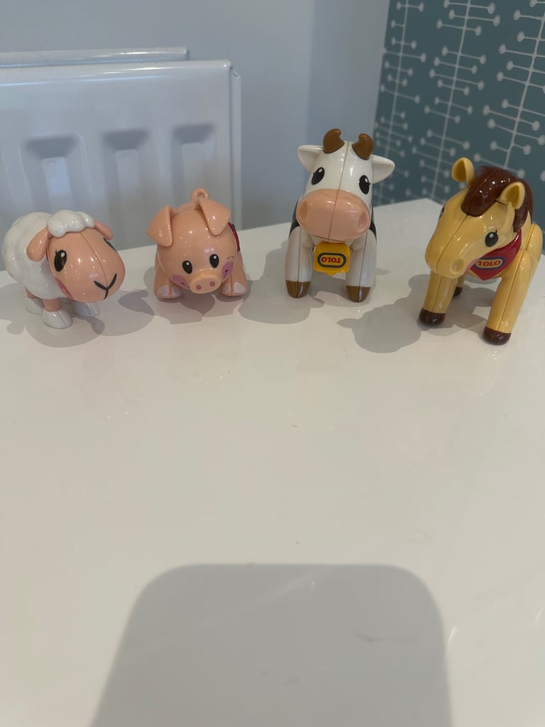 Bundle of Vintage (2004) TOLO FIRST FRIENDS Farm Animals - Age 1-5