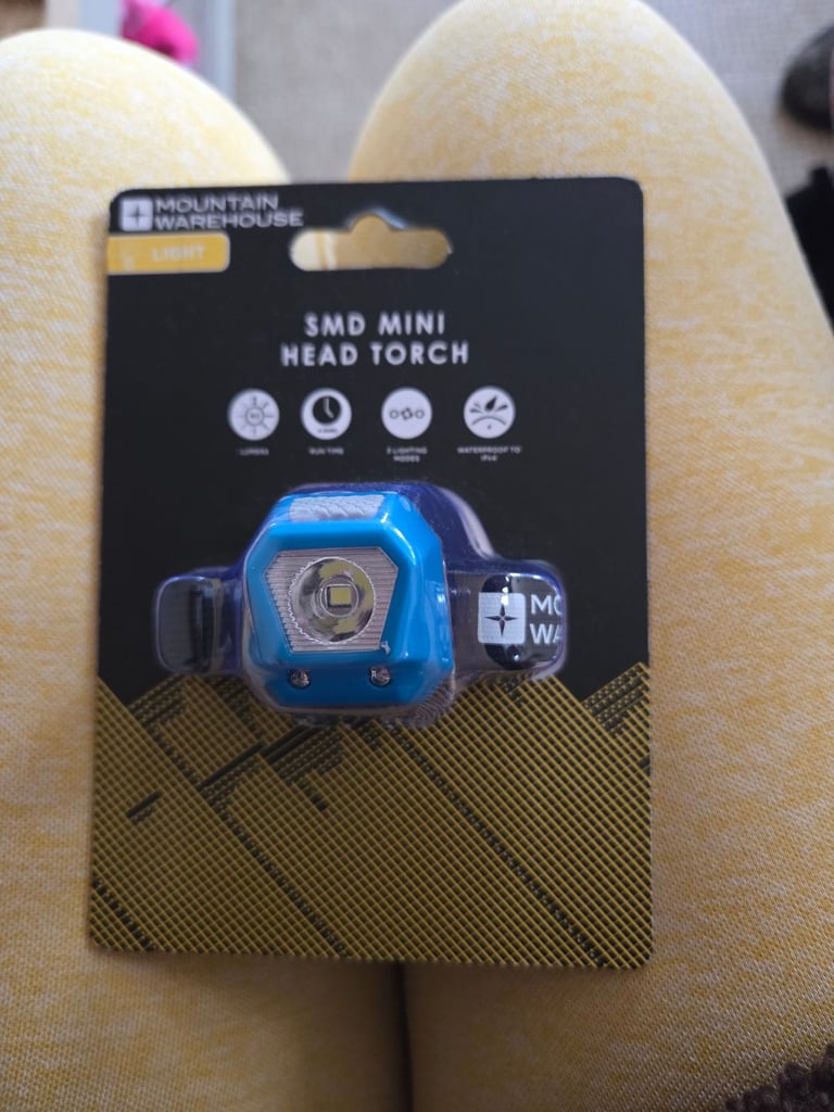 Mountain Warehouse SMD Mini Head Torch