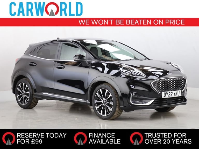 image for 2022 Ford Puma 1.0T EcoBoost MHEV ST-Line Vignale SUV 5dr Petrol Hybrid Manual Euro 6 (s/s HATCHB...