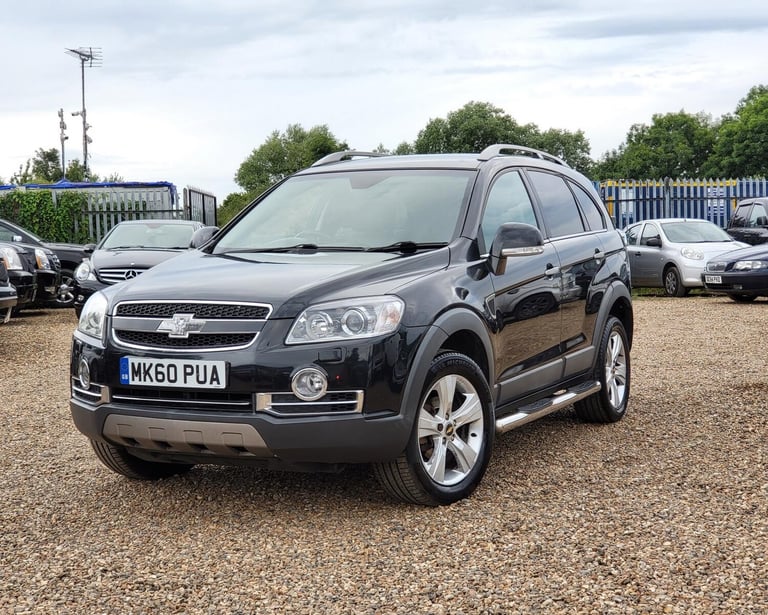 2010 CHEVROLET CAPTIVA 2.0 VCDi LTZ 5 DOOR 7 SEATER AUTOMATIC BLACK