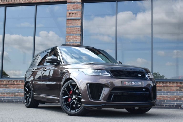 2021 62 LAND ROVER RANGE ROVER SPORT 5.0 P575 V8 SVR CARBON EDITION SUV 5DR PETR
