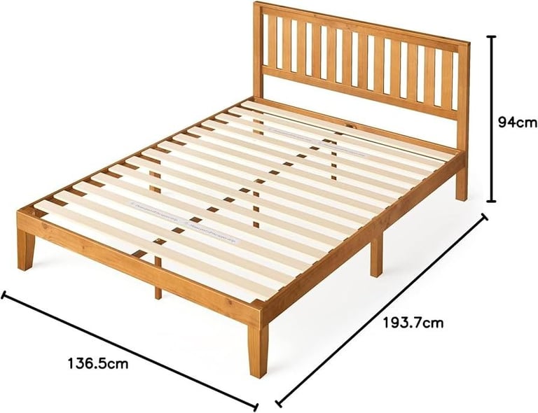 image for Zinus Alexia Double Bed frame