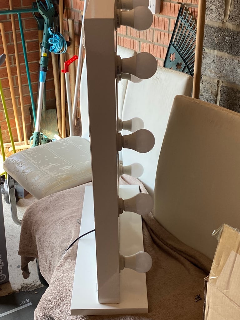 Dressing Table Lighted Mirror