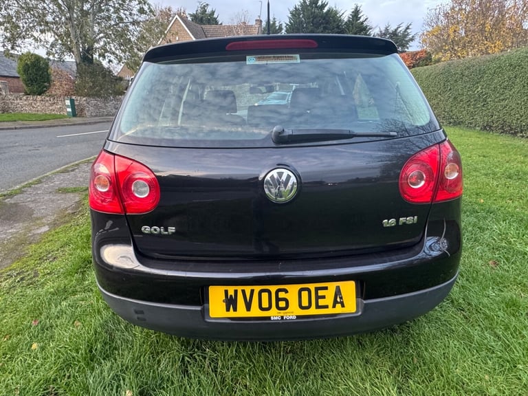 2006 Volkswagen Golf 1.6 SE FSI 5dr HATCHBACK Petrol Manual