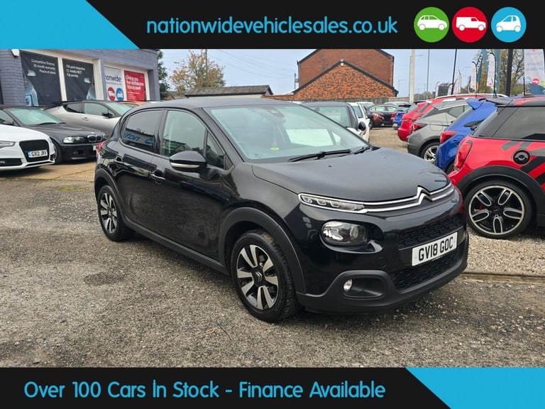 2018 Citroen C3 1.2 PureTech Flair Hatchback 5dr Petrol Manual Euro 6 (82 ps) Hatchback Petrol Ma...