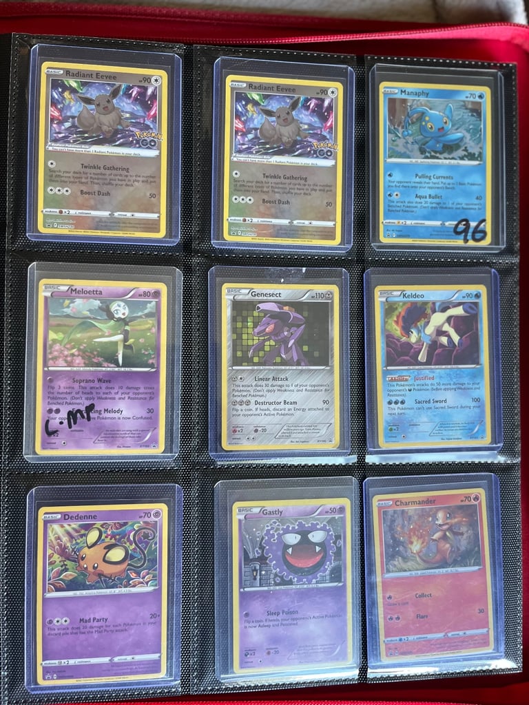 Pokemon TCG Cards Binder Collection - NM condition