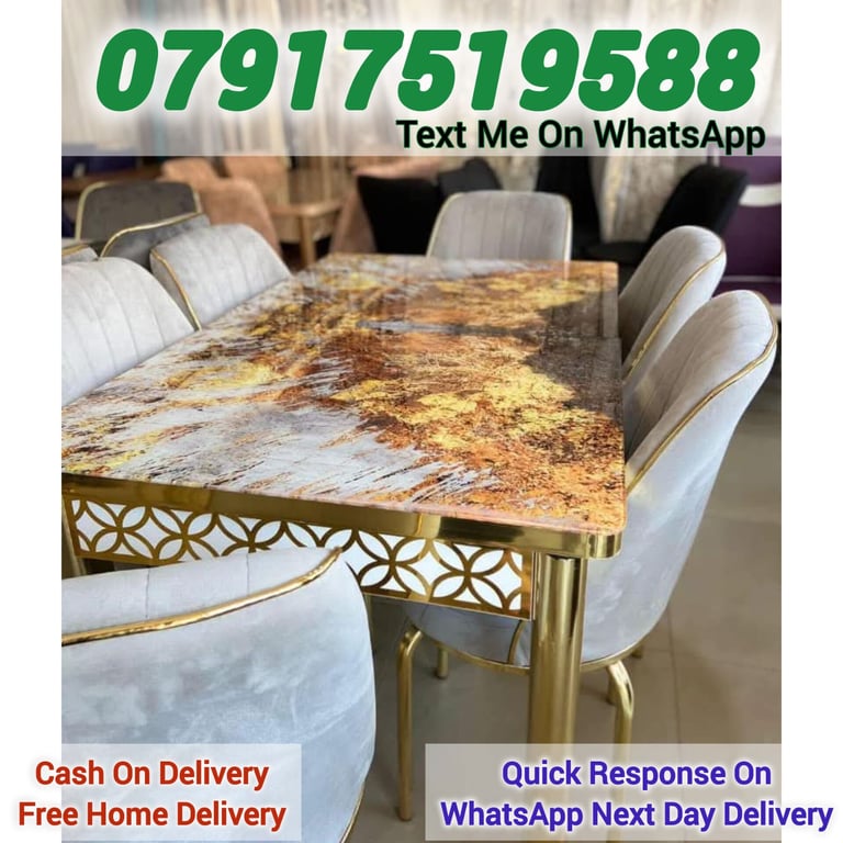 image for Dining table with chairs