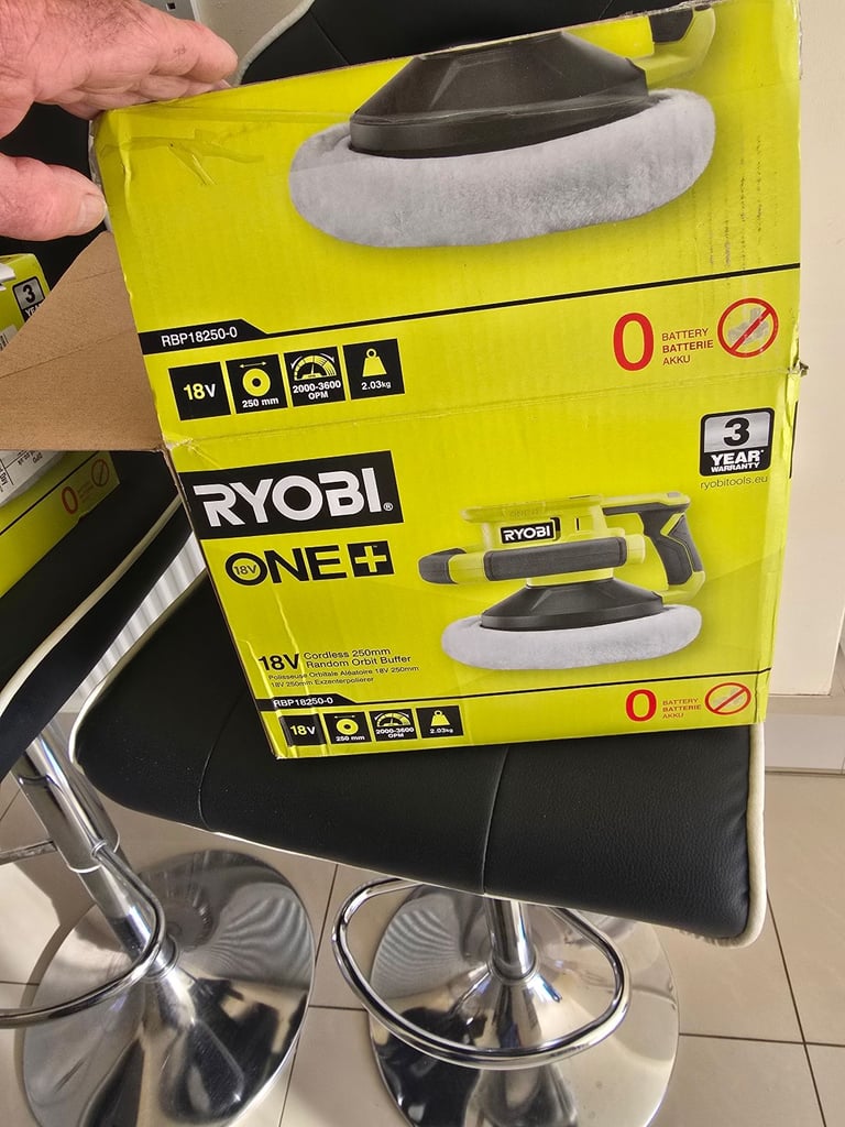 Ryobi car polisher 