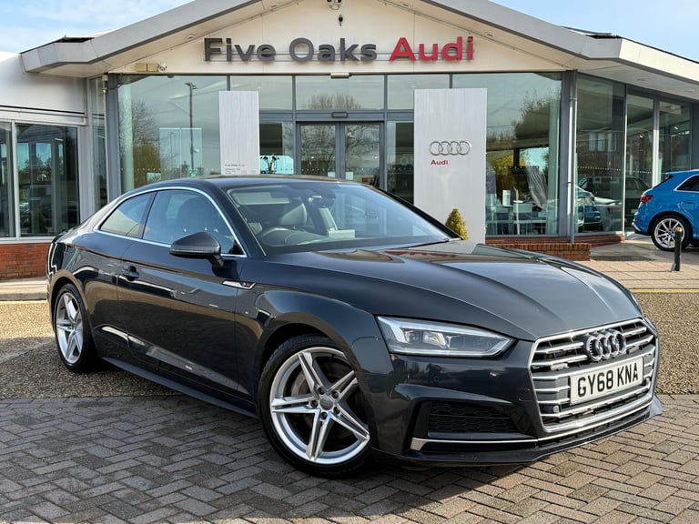 2018 Audi A5 2.0 TFSI 45 S line Coupe 2dr Petrol S Tronic quattro Euro 6 (s/s) (245 ps) COUPE Pet...