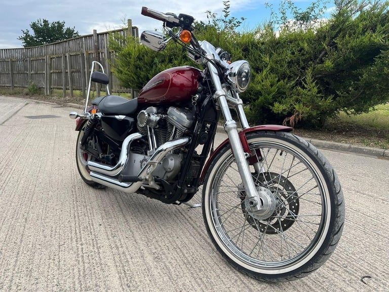 2009 09 HARLEY-DAVIDSON XL883C XL 883 C SPORTSTER CUSTOM CRUISER XLH883 - 2k MLS