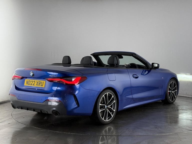 2022 BMW 4 Series 2.0 420i M Sport Auto Euro 6 (s/s) 2dr Convertible Petrol Automatic