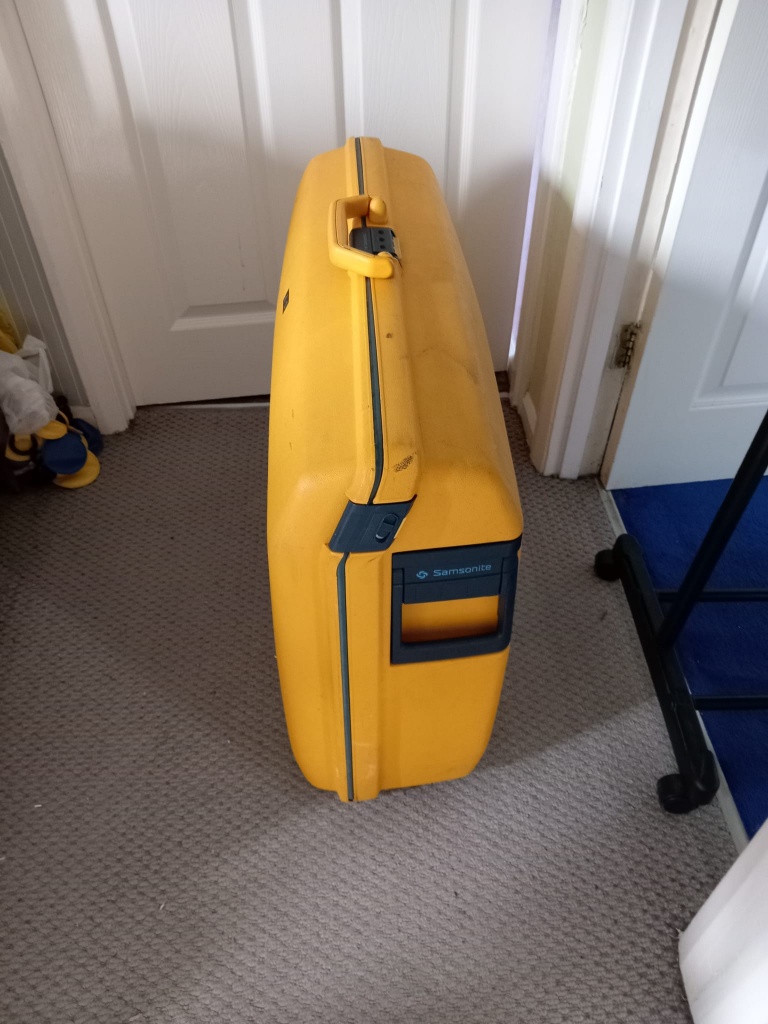 Vintage Samsonite hard suitcase 