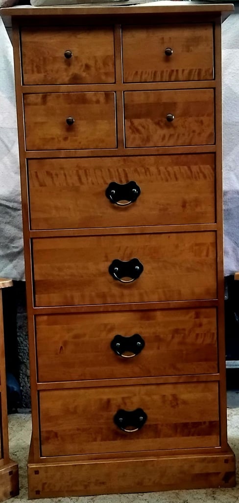 Laura Ashley tall boy and bedside units 