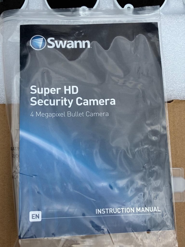 SWANN SUPER HD SECURITY CAMERA 4MP BULLET CAMERA KIT (4 CAMERAS) £150