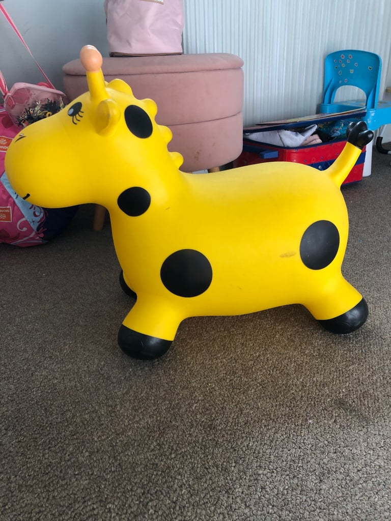 image for Inflatable bouncy cow