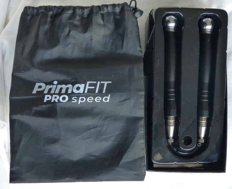 PrimaFIT Pro Speed Skipping Rope Adult Fitness Men / Women Weighted Jump Rope