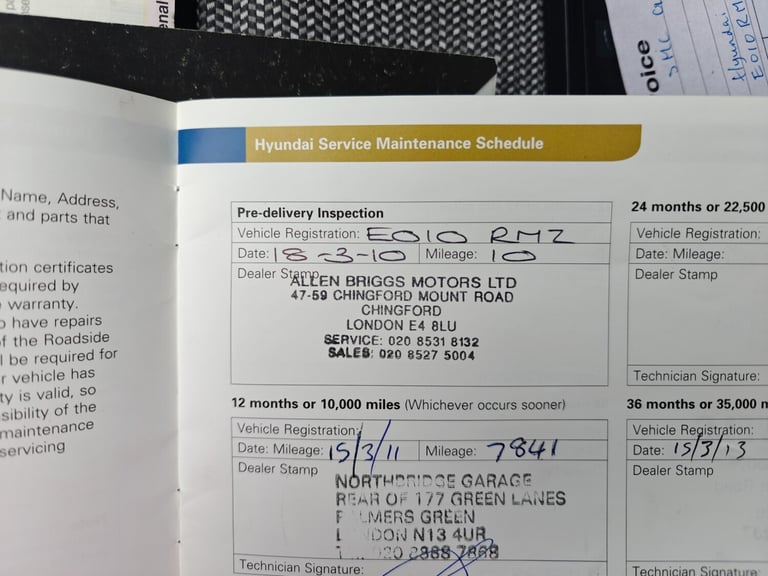 2010 Hyundai i10 1.2 Classic 5dr HATCHBACK Petrol Manual