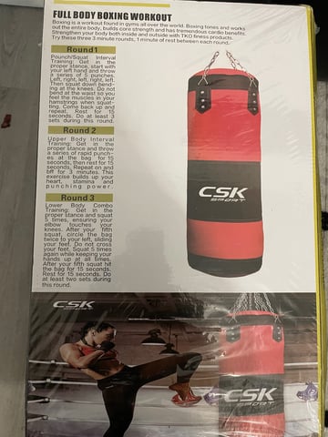 Punching bag in Stoneycroft, Merseyside Gumtree