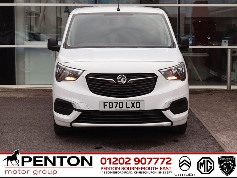 2020 Vauxhall Combo 1.5 Turbo D 2300 Sportive L2 H1 Euro 6 (s/s) 4dr PANEL VAN Diesel Manual