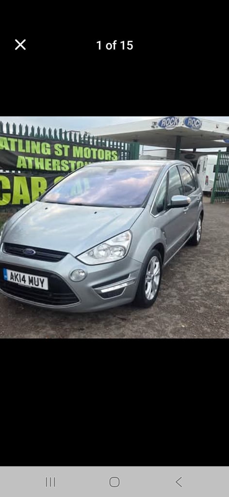 2014 Ford S-Max 2.0 TDCi 163 Titanium 5dr Powershift MPV Diesel Automatic