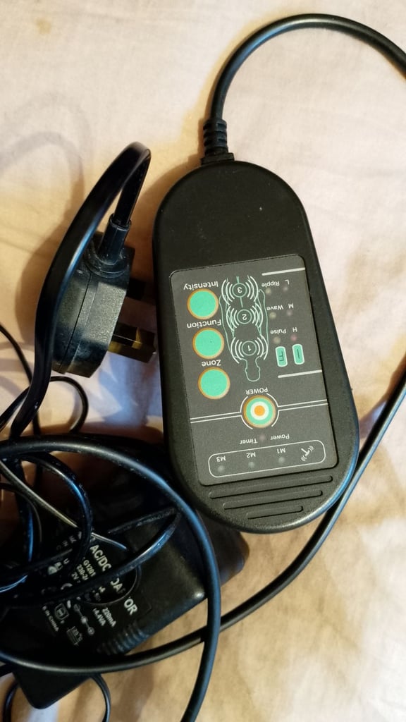 Comfy recline chair with built in massager