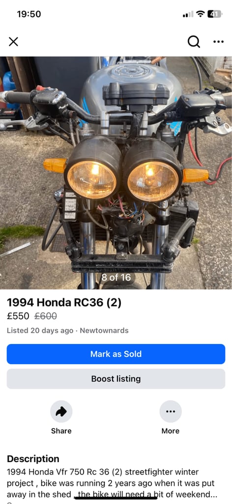Honda, 1994, 748 (cc)