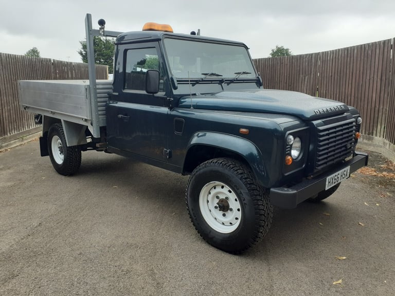 2017 Land Rover Defender 130 TDCi [2.2] COUNTY DROPSIDE 700 MILES ONLY + VAT  CHASSIS CAB Diesel ...