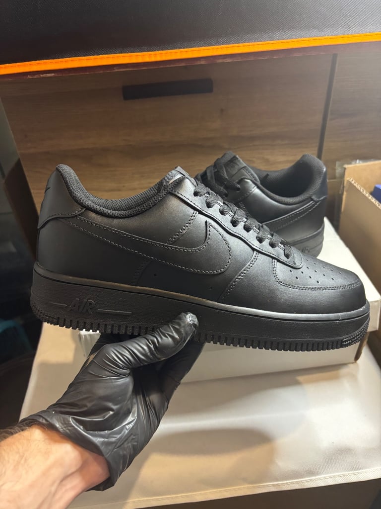 image for Nike Air Force ‘07 - Triple Black - UK9