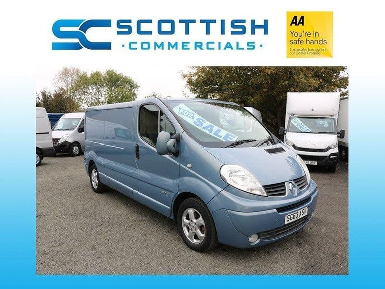 2013 RENAULT TRAFIC LWB *NO VAT* SPORT EXCELLENT CONDITION YEARS MOT vivaro