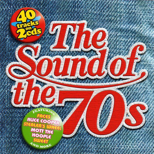 2CDs THE SOUND OF THE 70s 40 70`s TRACKS COMPILATION ALBUM VARIOUS ARTISTS VGC