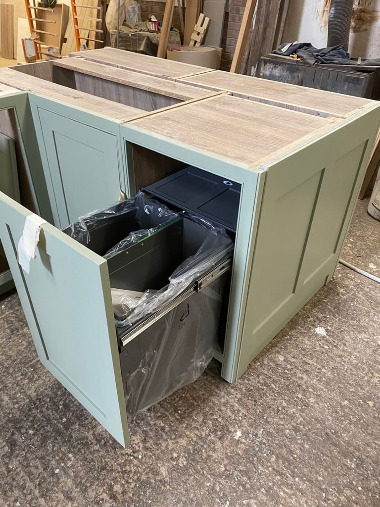 Handmade Painted In Frame Shaker Kitchen 