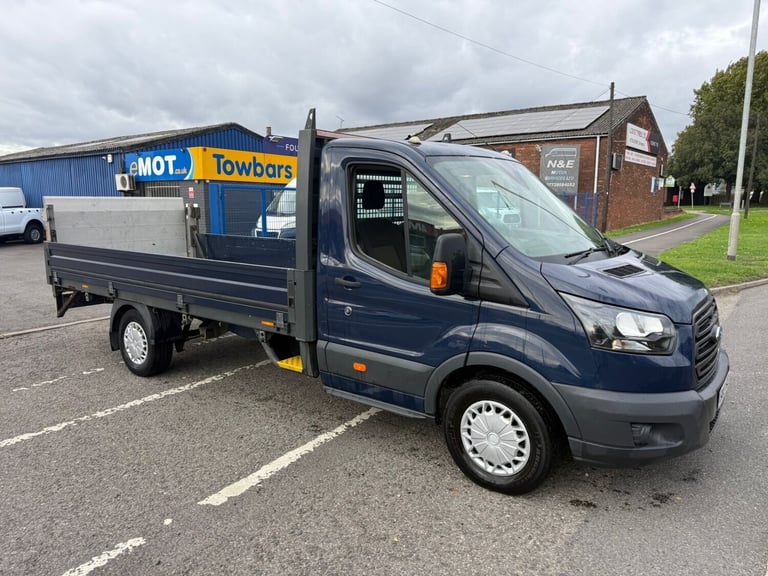 2019 Ford Transit 350 l4 xlwb dropside tail lift air con sat nav finance available  CHASSIS CAB D...