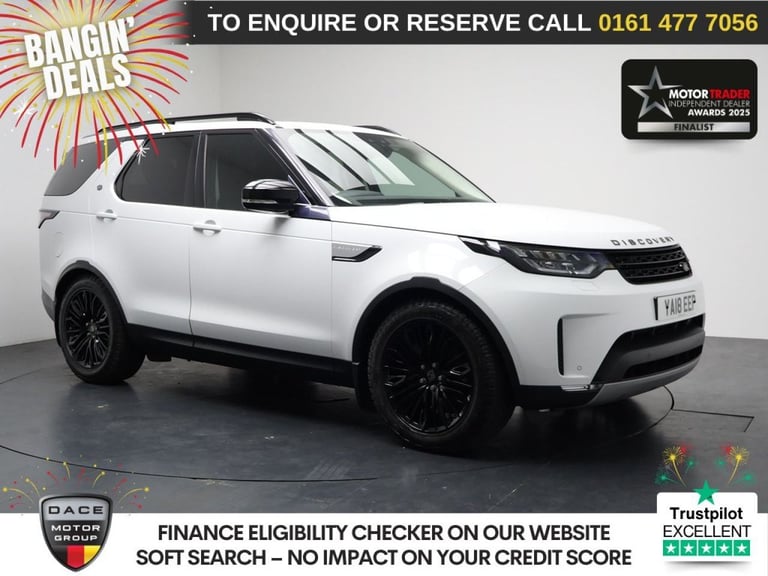 2018 Land Rover Discovery 3.0 TD V6 HSE SUV 5dr Diesel Auto 4WD Euro 6 (s/s) (258 ps) VAN COMMERC...